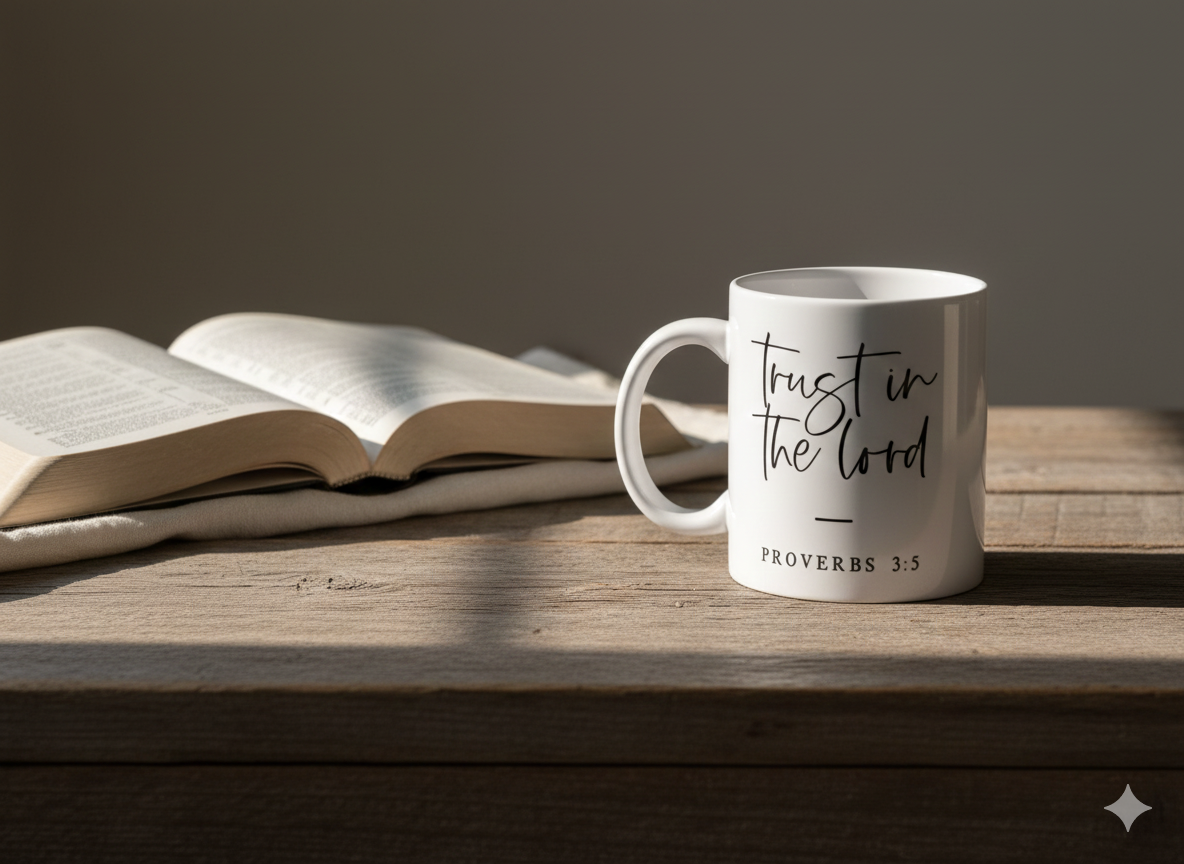 Caneca - Trust in the Lord