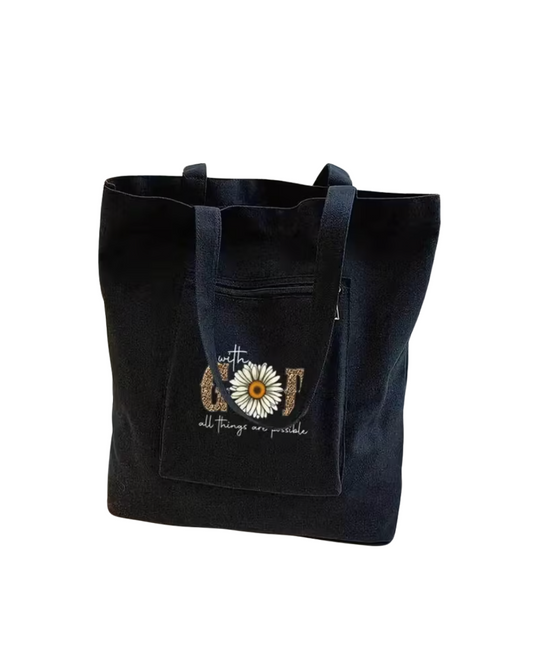 Eco bag - with God all things are possible