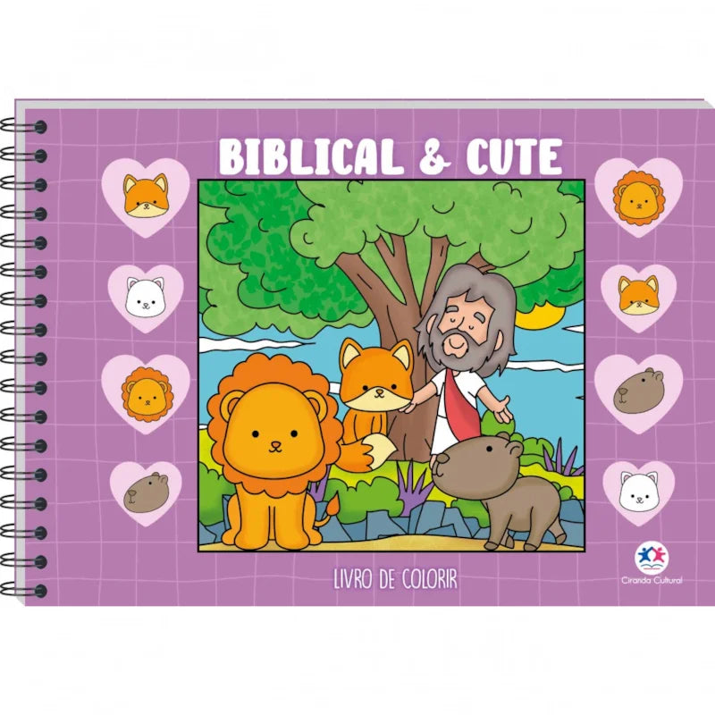 Biblical and Cute - Livro de Colorir