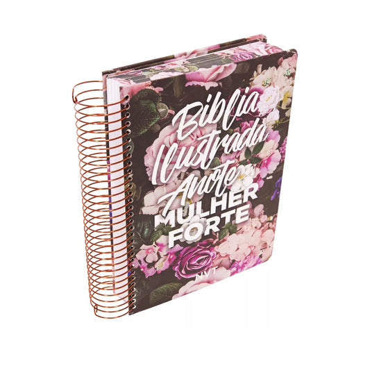 Bible Note - Pink Floral