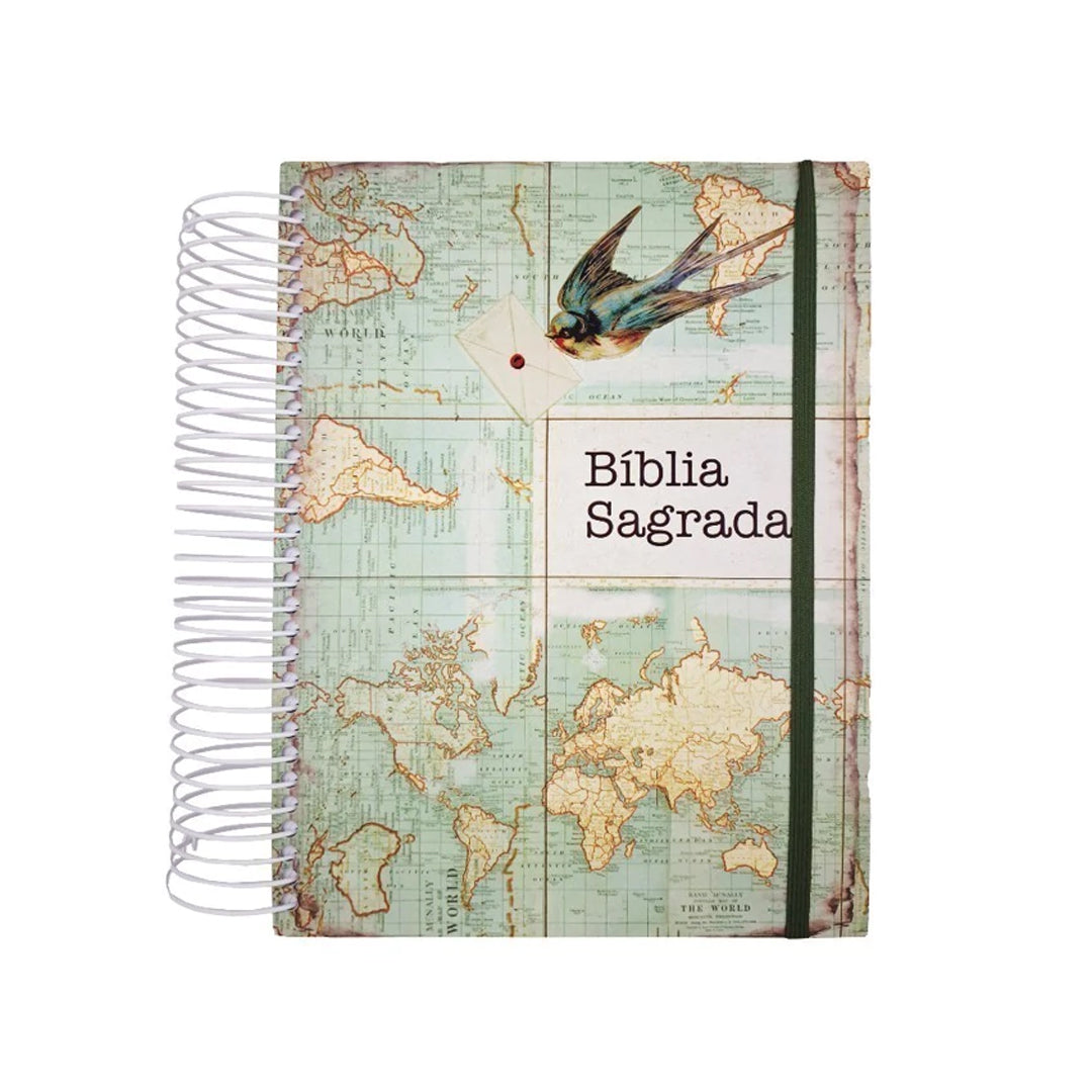 Bíblia Anote - Mapa Mundi