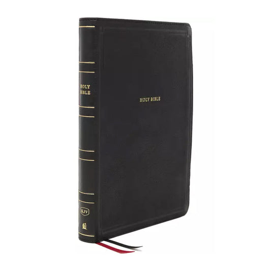 Holman KJV Thinline Black Genuine Leathe