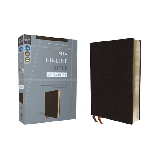 NIV Thinline Bible Black