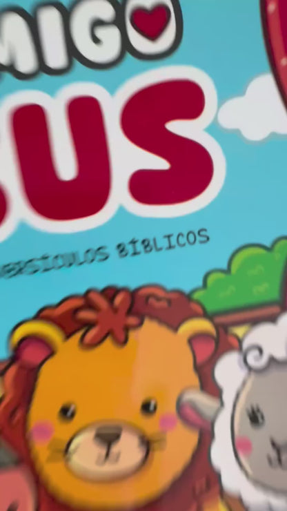 Meu amigo Jesus: Livro de colorir com versículos bíblicos